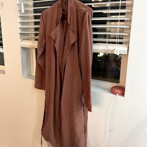 Rare American Apparel Cabernet Dylan Trench coat